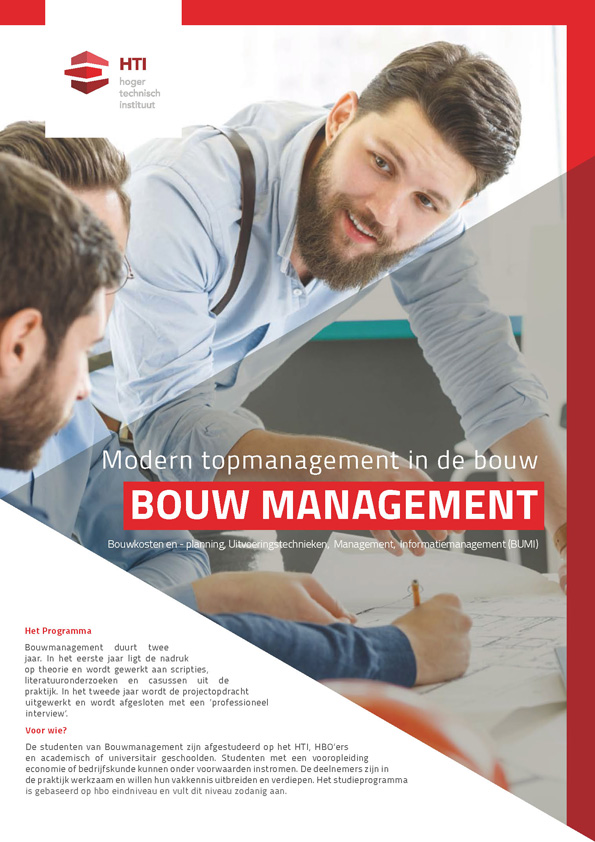 Bouwmanagement - Technische Opleidingen | HTI | Amsterdam | Deeltijd ...